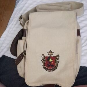Disney World Messenger Bag with Embroidered Crest